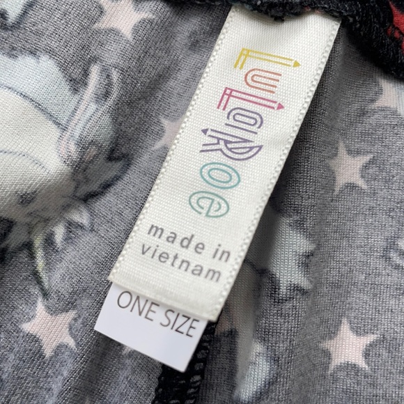LuLaRoe Unicorn Leggings Size OS - Picture 4 of 4